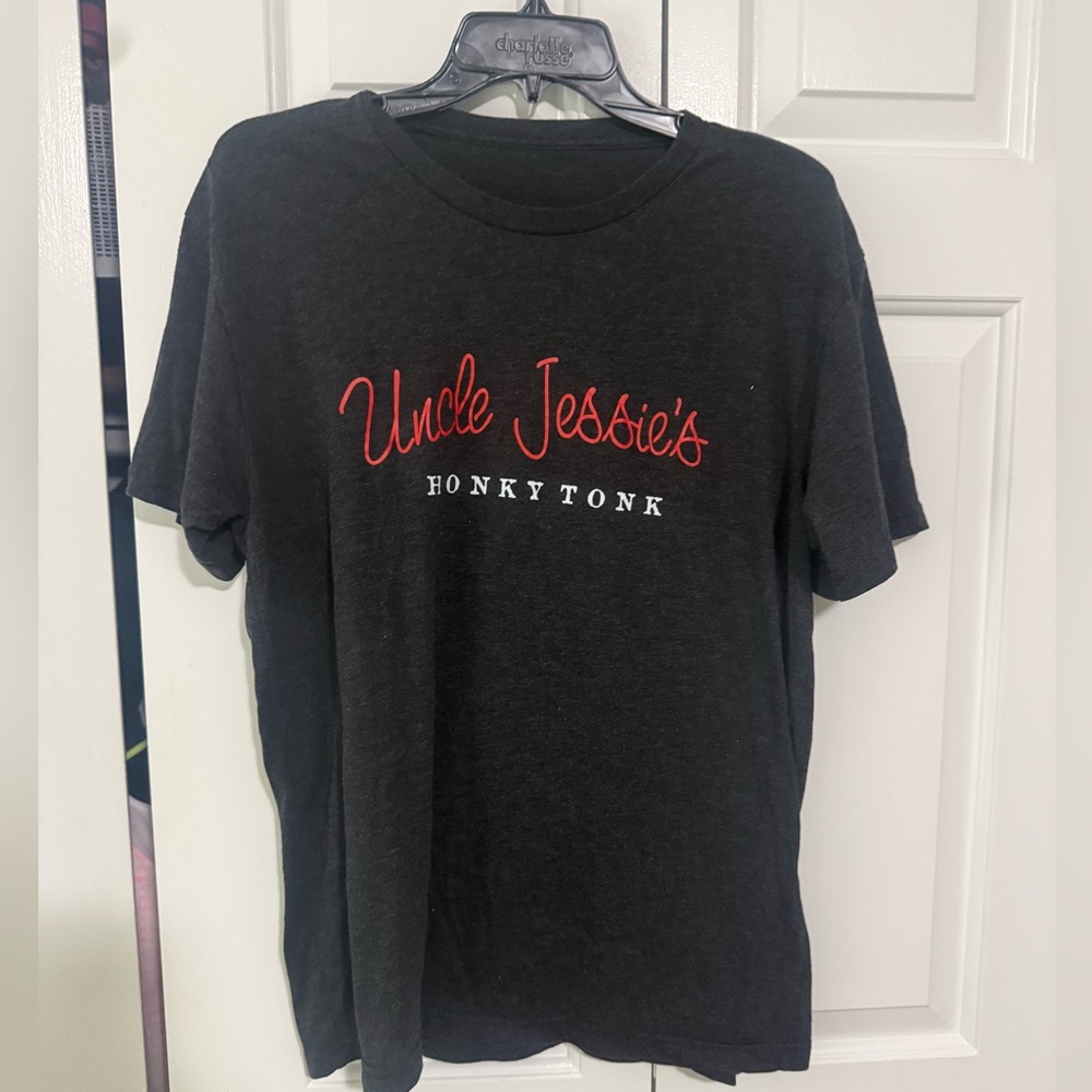 Uncle Jessie's Honky Tonk Black T-Shirt